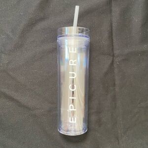 NWT Epicure Straw Cup